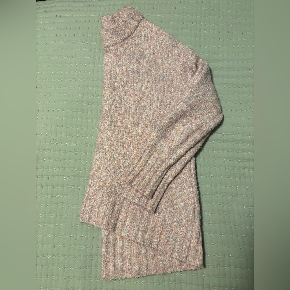 Old Navy Pink Slouchy Crew Neck Sweater